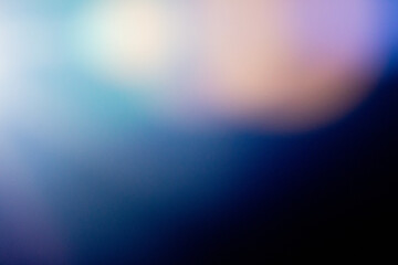 Obraz premium Soft Blue Cinematic Light Leak Background with Subtle Glow