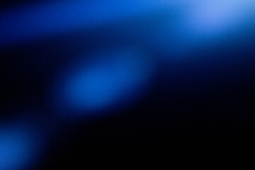 Fototapeta premium Deep Blue Cinematic Light Leak Background with Soft Gradient Glow