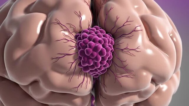 Glioblastoma Brain Tumor 3D Animation &ndash; Ultra Realistic Medical Visualization