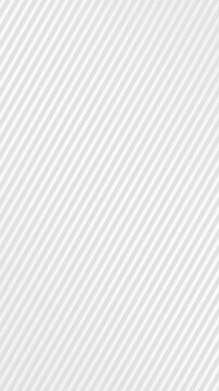 Abstract white diagonal stripes background, minimal clean striped shape loop animation, simple elegant luxury geometry pattern design motion graphic, modern seamless business presentation backdrop