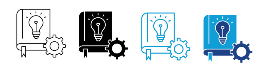 Study Multi Style Icon Set