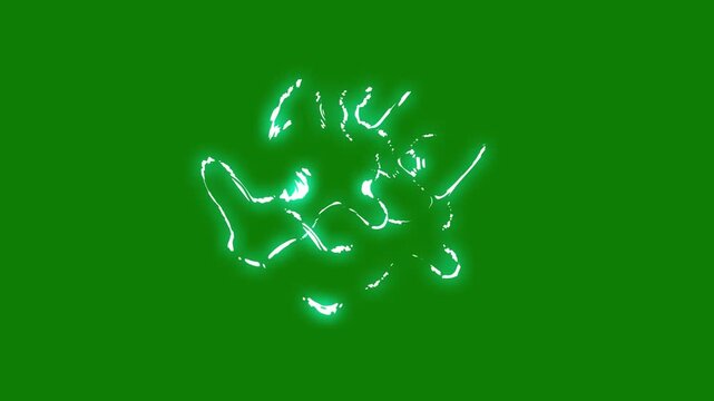 2D energy flash, explosion lightning storm, lightning storm bolt strikes, Lightning power overlay, shiny lightning storm animation, white light force effect on green screen background. 4k video