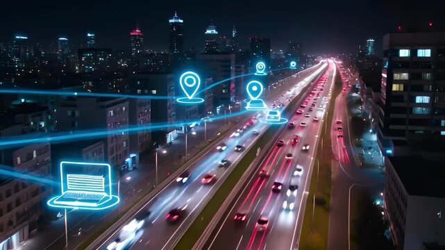 Connected city network with artificial intelligence agent swarm and collective intelligence for innovative smart urban infrastructure.
