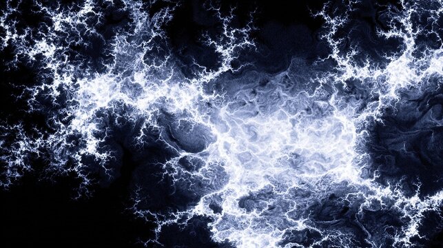 Ethereal neutrino trails painting fractal illuminations across the night sky.