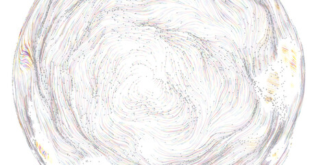 Obraz premium Unique artistic abstract image of flowing lines in a circular design, evocative of movement, energy, and digital art.