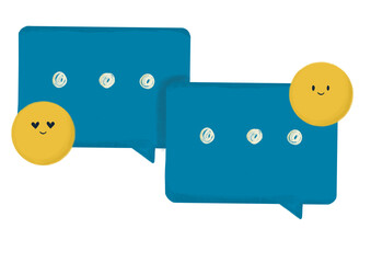 Mensajes por redes sociales © Karen