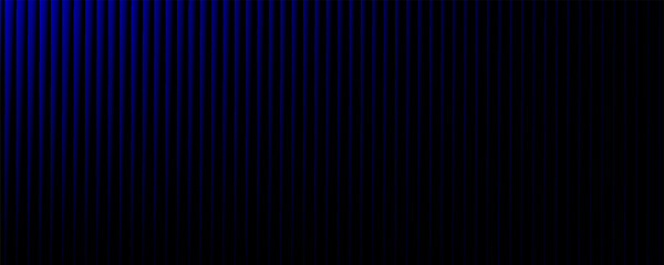 A visually striking abstract composition featuring luminous vertical lines in a vibrant blue hue against a deep, dark background, evoking a sense of advanced technology and digital. © Fiki