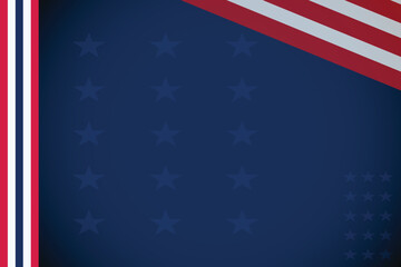 American Patriotic Background With Stars And Stripes For Fourth Of July Celebration And Independence Day Designs
