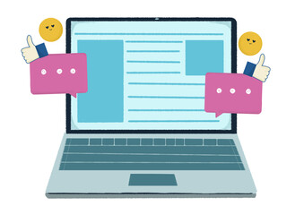 Comunicación por redes sociales © Karen