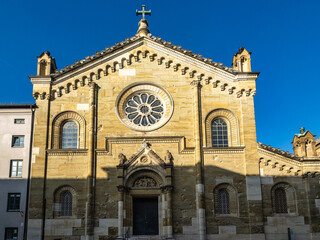 Fototapeta premium The All Saints Church, Allerheiligen-Hofkirche in Munich, Germany