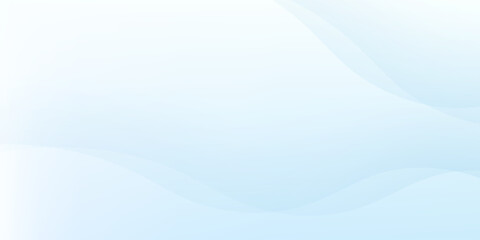 Obraz premium Simple blue wave line background design. Vector illustration.eps10