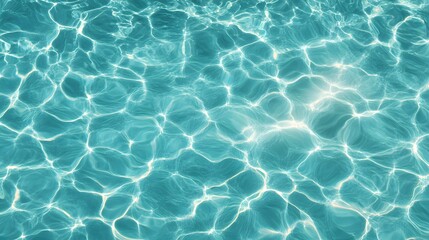 Obraz premium Sparkling Water Surface: Capturing the mesmerizing dance of light and shadow on the surface of crystal-clear water. Revealing the aquatic and serene textures.