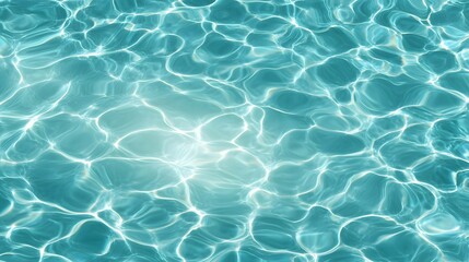 Obraz premium Captivating Azure: The mesmerizing dance of light across tranquil waters, a symbol of serenity and peace.