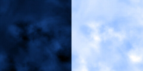 blue space gradient isolated on transparent png, smooth cosmic light background transparent background, minimal galaxy atmosphere texture in png format