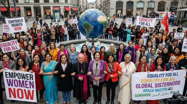 Empower women worldwide now, a global imperative for equality and change