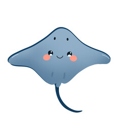 Cute Stringray illustration