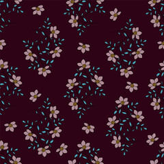 Seamless Floral Pattern in vector