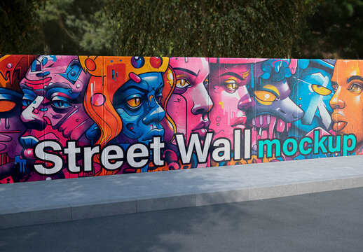 Urban Street Wall Mockup