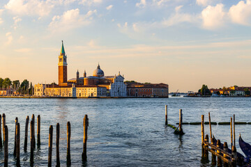 Fototapeta premium View of San Giorgio Maggiore from Venice (Italy)