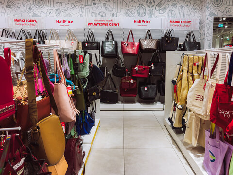 02.12.2026, Gliwice, Poland. Interior of TK Maxx store cosmetics section