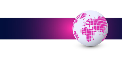 mondo, pianeta, pixel, tecnologia, informatica, digitale, 