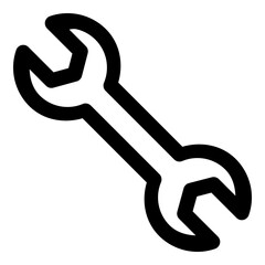 wrench outline icon