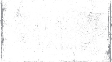 Fototapeta premium Grunge texture with distressed border and scattered speckles on a white background