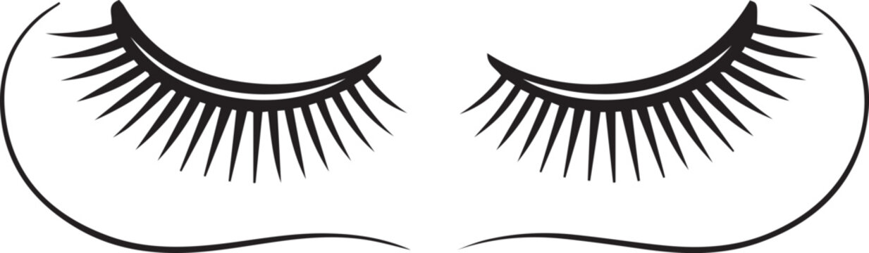 eyebrow icon silhouette