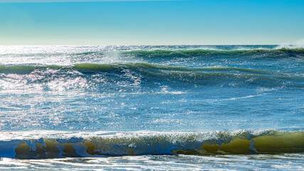 Spanish atlantic ocean waves and beaches © Olivier
