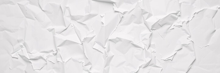 Obraz premium Seamless white paper texture with soft folds and gentle creases making elegant background for modern branding identity or minimalist website design backgrounds