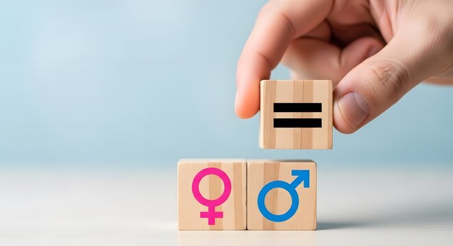 Equality and gender identity concept