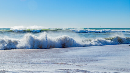 Spanish atlantic ocean waves and beaches © Olivier