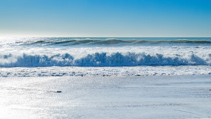 Spanish atlantic ocean waves and beaches © Olivier