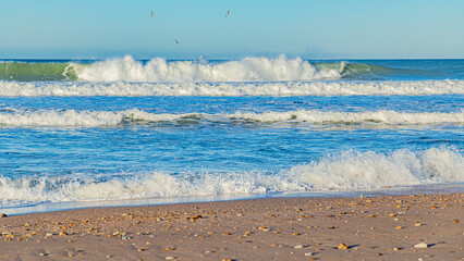 Spanish atlantic ocean waves and beaches © Olivier