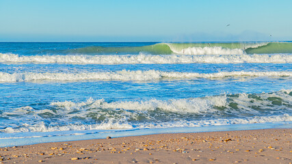 Spanish atlantic ocean waves and beaches © Olivier