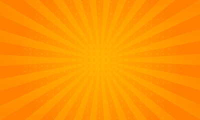 Obraz premium Orange Sunburst Pattern Background. Orange Sunburst Pattern Background.