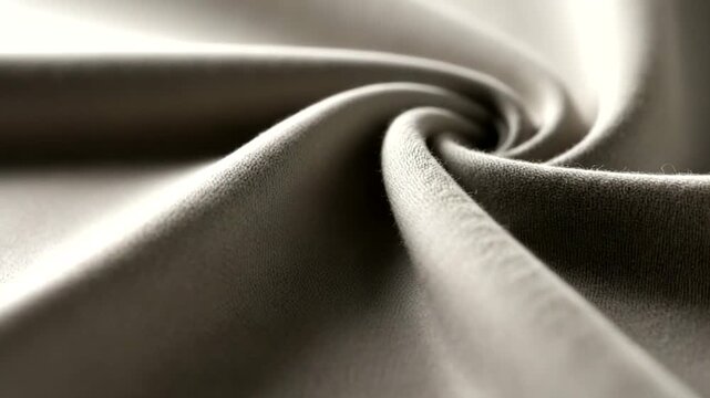 Soft, textured fabric draping elegantly in folds