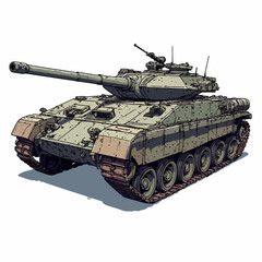 Fototapeta premium Special Tank Army Design Very Cool