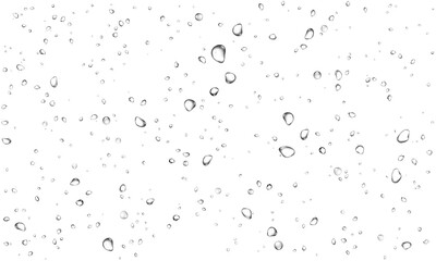 Scattered Small Water Droplets Mist Effect PNG for Cosmetic Product Design