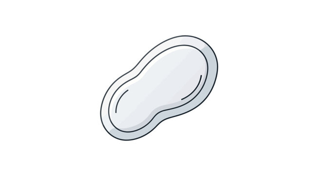 White Pill or Tablet Close Up.