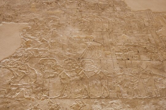 The Tomb of Ay in Amarna, built before he became pharaoh