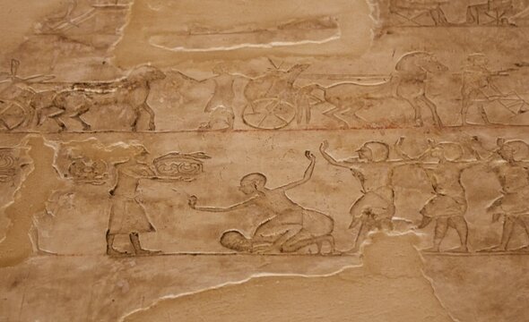 The Tomb of Ay in Amarna, built before he became pharaoh