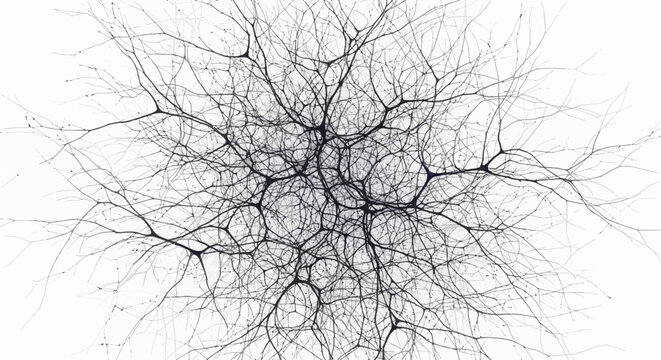 Neuron cell network in brain.