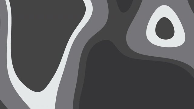 Grayscale topographic map style with layered shapes, perfect for educational materials, geography resources, or outdoor adventure themed designs.