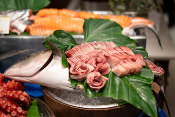 Japanese Maguro as know Tuna fish 