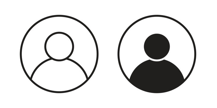 Login icons collection glyph and mixed vector Illustrations