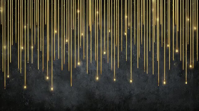Abstract golden striped pattern with subtle textures, ideal for backgrounds and designs