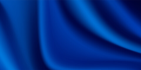 Obraz premium Abstract vector background luxury blue cloth or liquid wave or wavy folds of grunge silk texture satin velvet material, luxurious background or elegant wallpaper