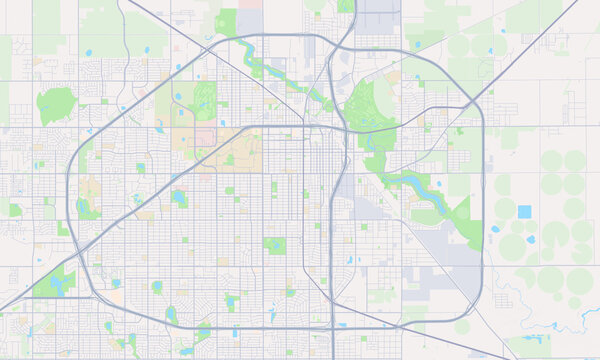 Lubbock Texas map