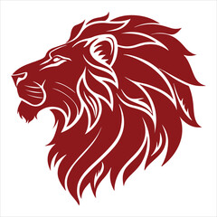 Fototapeta premium Tiger head vector logo art illustration 